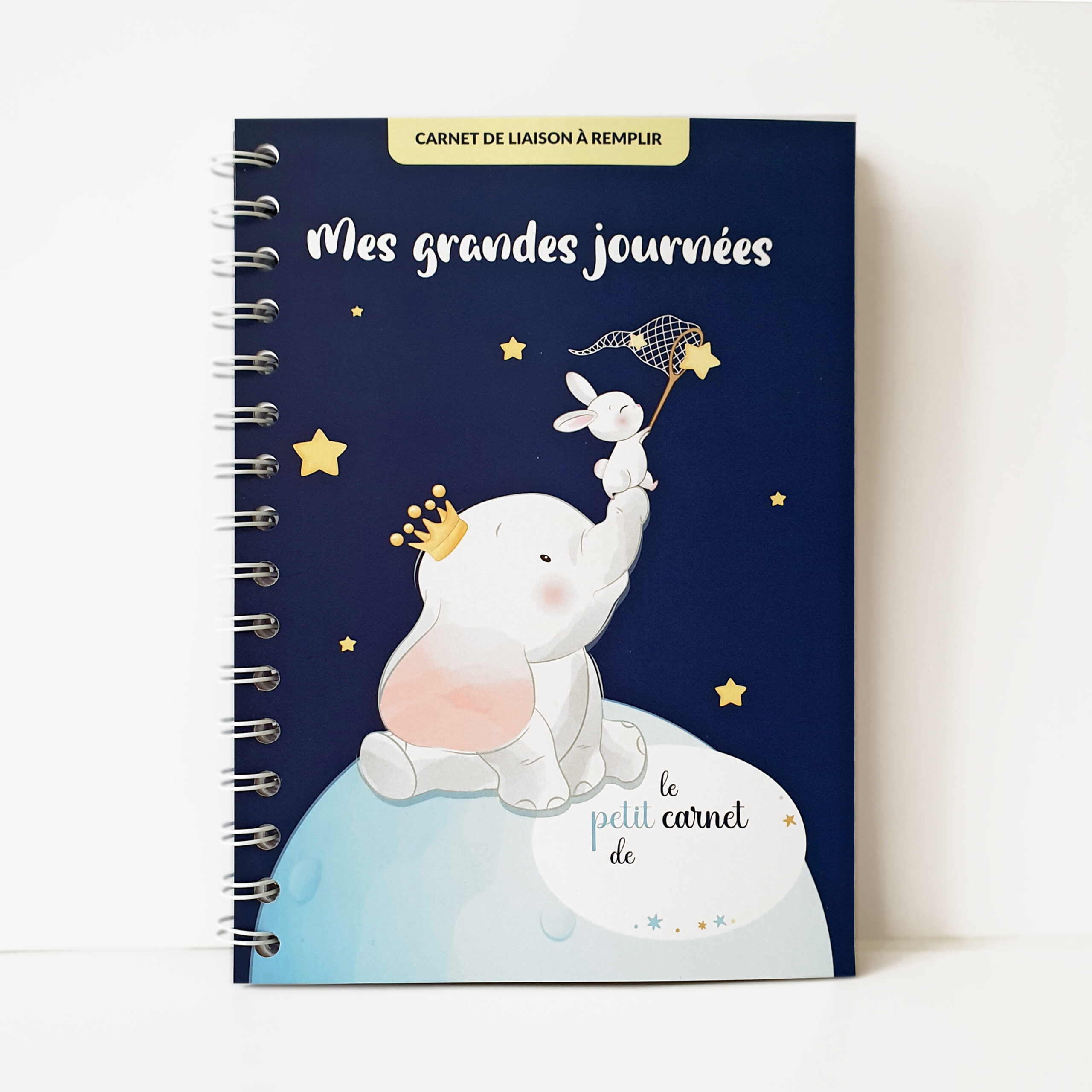 Carnet Planificateur - Gris/Bleu